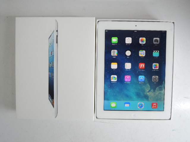 apple 第4世代 iPad MD526J/A 32GB ホワイト 買取りさせて頂きました ...